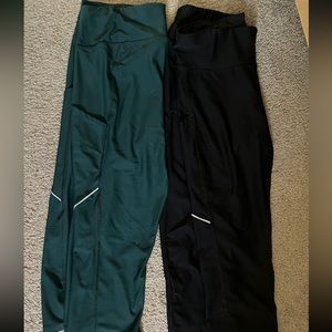 TWO pairs of Xersion Leggings Sz Lg